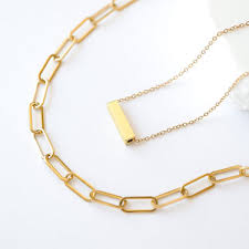 Minimalist Bar Necklace